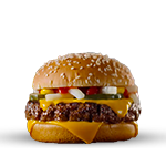 Quarter Pounder With Cheese Burger  Single 